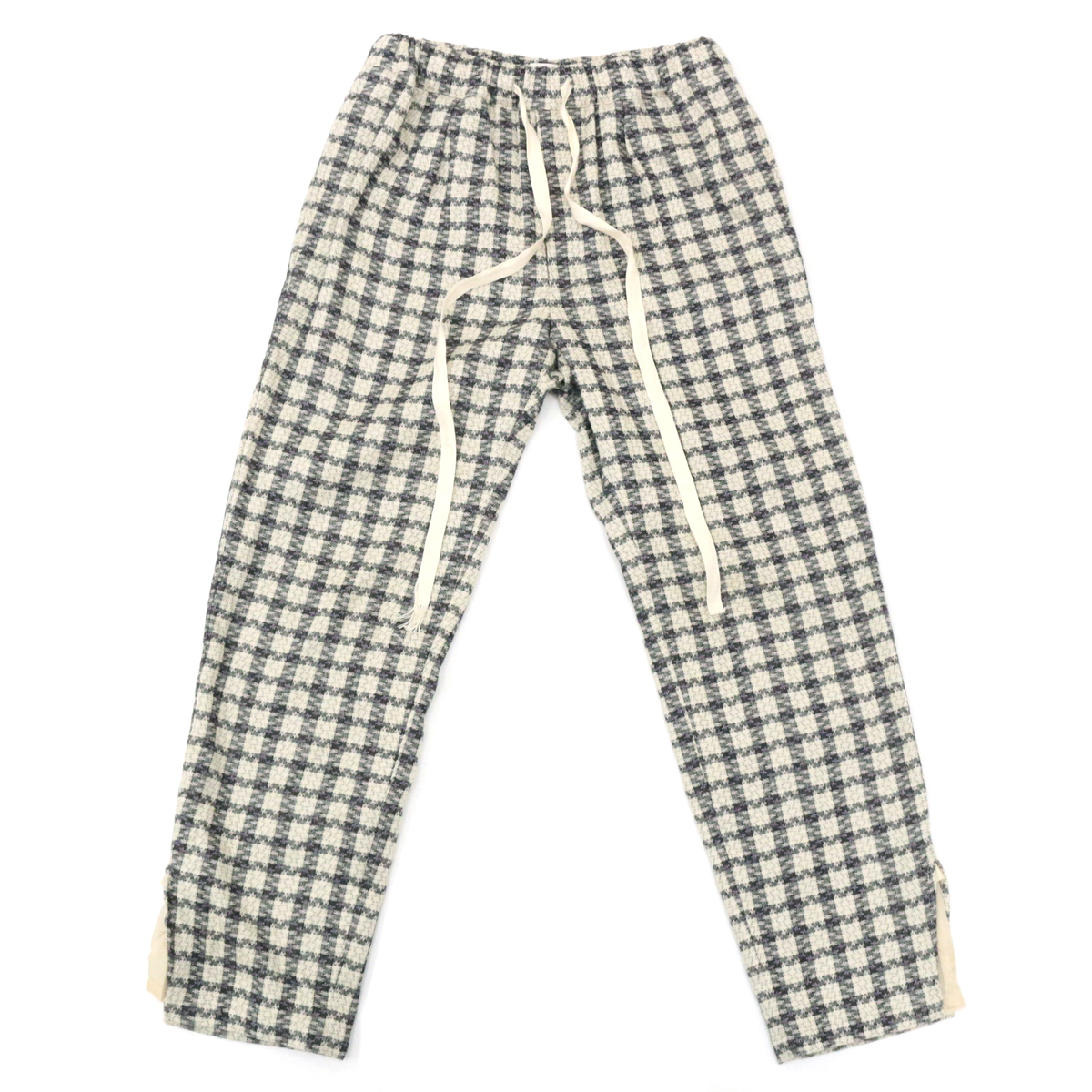 MASU エムエーエスユー 20AW JACQUARD CHECK PANTS ジャカードチェックパンツ 46 MNFW-PT0402