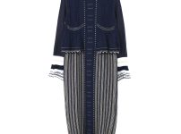 Mame Kurogouchi マメクロゴウチ 20AW Layered Knitted Dress レイヤードニットドレス ワンピース 1 MM20FW-KN023