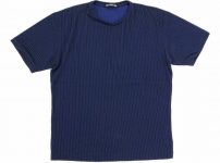 ISSEY MIYAKE MEN イッセイミヤケ メン 19AW コットンポリエステルストライプTシャツ 2 ME93JK122