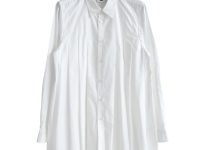 BLACK COMME des GARCONS ブラック コムデギャルソン 17AW コットンブロードプリーツロングシャツ M AD2017 1T-B014