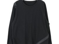 Ground Y グラウンドワイ 22AW Diagonal zipper long sleeves T ダイアゴナルジッパーロングスリーブTシャツ 1 GE-T26-040