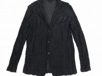 ISSEY MIYAKE MEN イッセイミヤケ メン 19AW 絞りプリーツ加工ポリエステルテーラードジャケット 2 ME93FD081