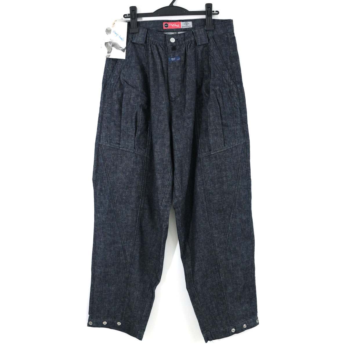 gourmet jeans グルメジーンズ 20SS TYPE-2 SNAP BUSH ワイドテーパードデニムブッシュパンツ 34
