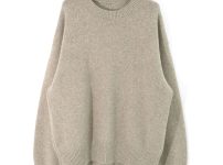 stein シュタイン 22AW EX FINE LAMBS CREW NECK KNIT LS エクストラファインラムクルーネックニットセーター S ST.449