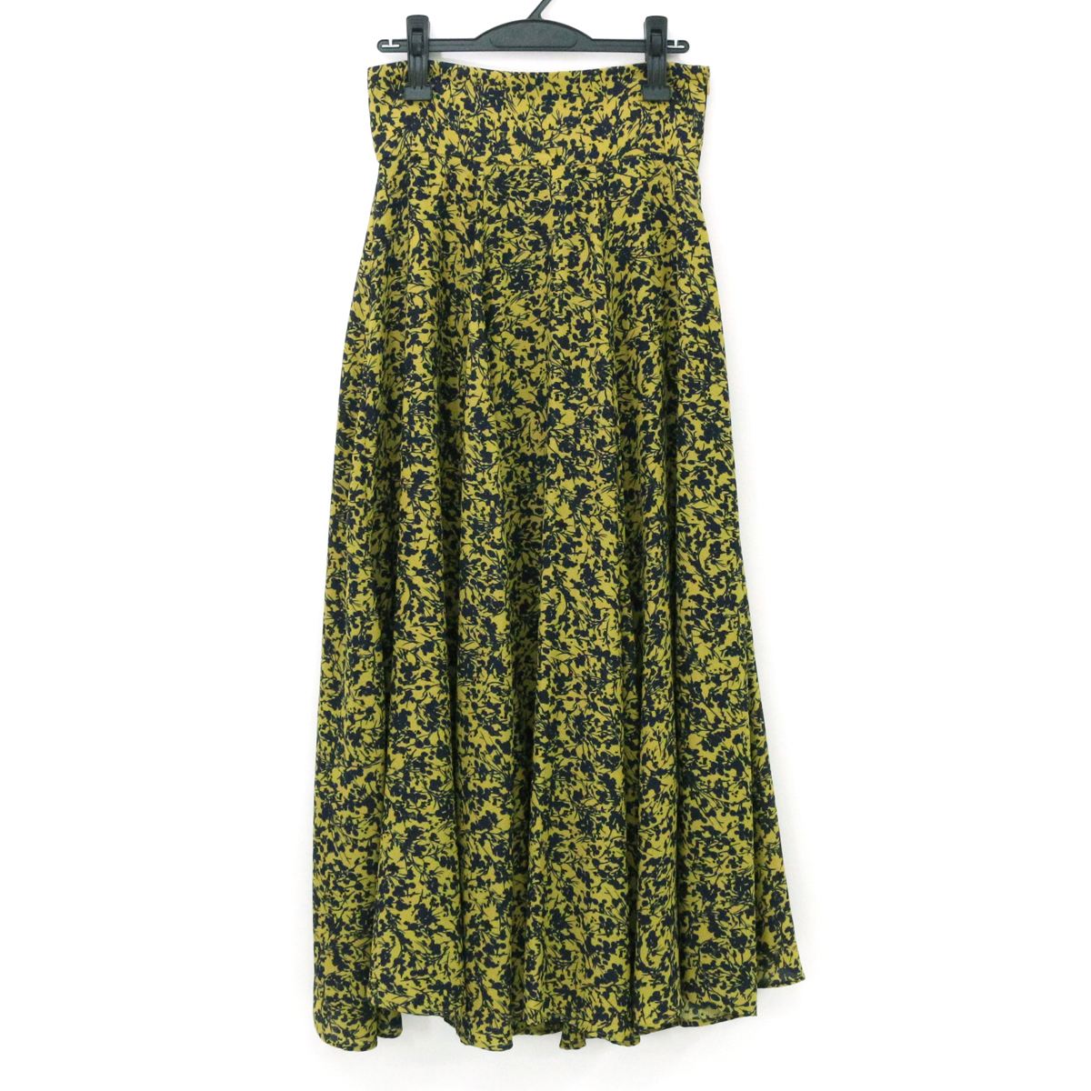 CLANE クラネ 18AW DOT FLOWER CIRCULAR SKIRT ドットフラワーサーキュラースカート 2 15109-6051