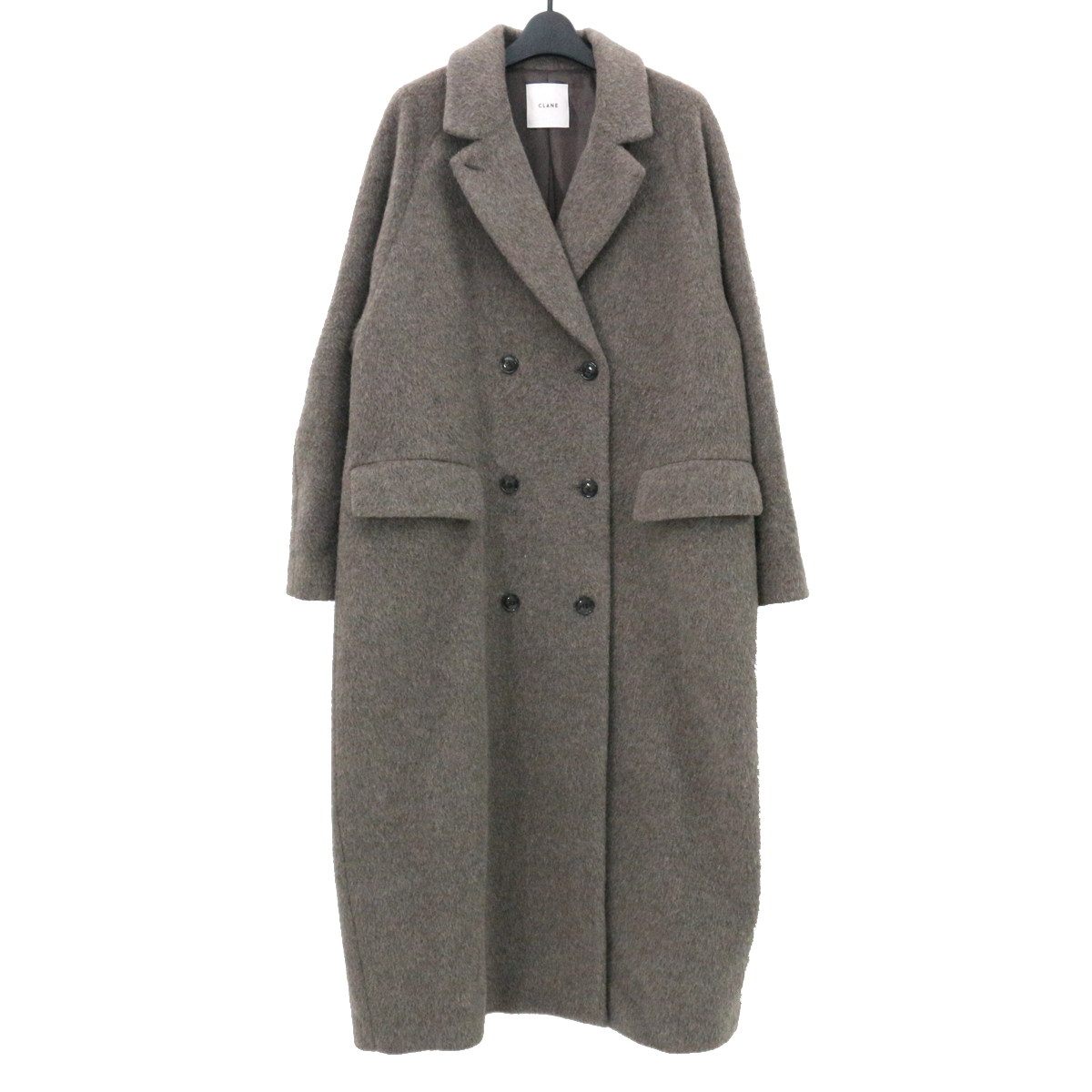 CLANE クラネ 19AW DOUBLE WOOL LONG COAT ダブルウールロングコート 2 17101-0091