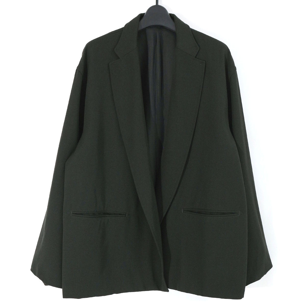 blurhms ブラームス 21AW Wool Surge Cardigan Jacket ウールサージカーディガンジャケット 3 BHS21F006